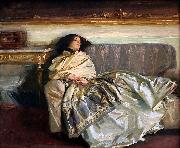 John Singer Sargent Repose oil painting on canvas